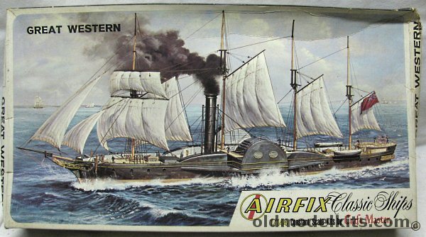 Airfix 1/180 Great Western Atlantic Ocean Liner, 1701-300 plastic model kit